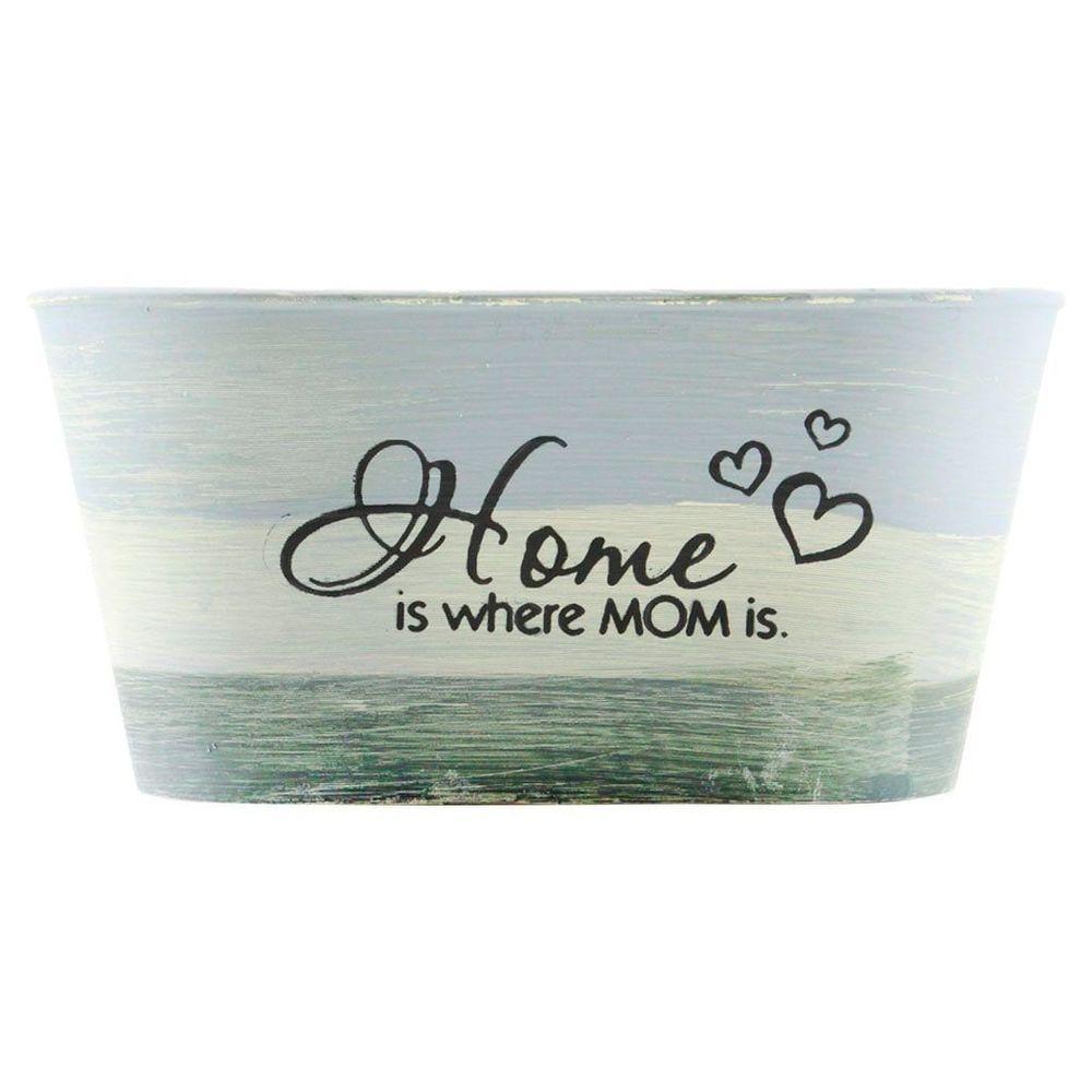 Kit 4 Mini Vasos De Planta Cachepot Estampados Decorados 9cm - 1