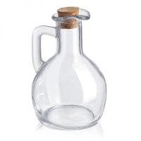 Kit 2 Galheteiros De Azeite Vinagre Vidro Com Tampa Cortiça 180ml - 3