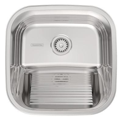 Tanque De Encaixe Para Embutir Hera 25l Em Aço Inox Polido 40x40 - Tramontina 94403407