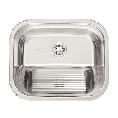 Tanque De Encaixe Para Embutir Hera 34l Em Aço Inox Polido 50x40 - Tramontina 94400407