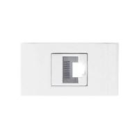 Modulo Tomada Rj45 Com Conector Branco 50044 - Pezzi - 1