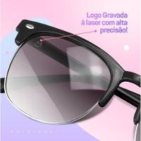 Oculos Sol Retro Infantil Preto Masculino Proteção Uv Menino Presente Criança Qualidade Premium