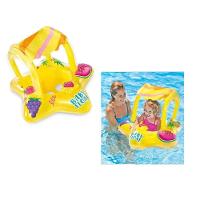 Boia Bote Inflável Kiddie Com Cobertura Frutas - Intex - 2