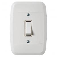 Interruptor Embutir Simples 1 T.s Branca 41100 - Pezzi - 1