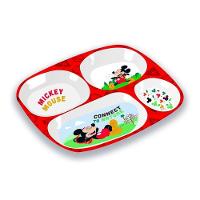 Kit Refeição Infantil Mickey Mouse Disney 4 Peças Pratos, Tigela E Copo Melamina - Tuut - 3