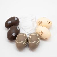 24 Ovos De Páscoa Florido Enfeitado Decorativo Enfeite Pendente - 1