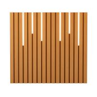 Cabeceira Ripada Cama De Solteiro Com Led Nagoia Nature - 1