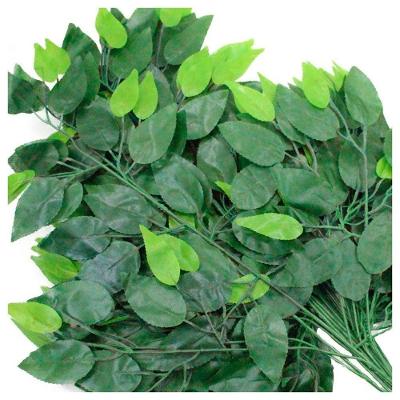 12 Galhos Decoração Arranjo Fícus Artificial Planta Decorativa 55cm