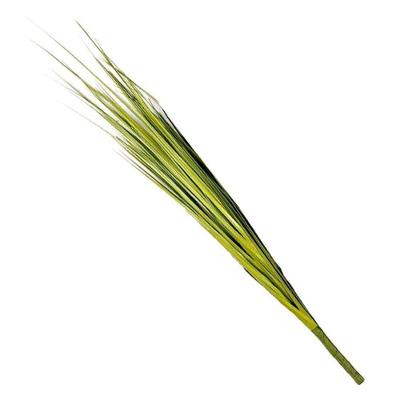 Kit 2 Folhagens Capim Verde Claro Artificial 74cm