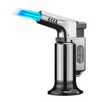 Isqueiro Metálico Tocha Flamejante Maçarico Portátil Culinário Automático à Gás Acendedor Flambador - 1