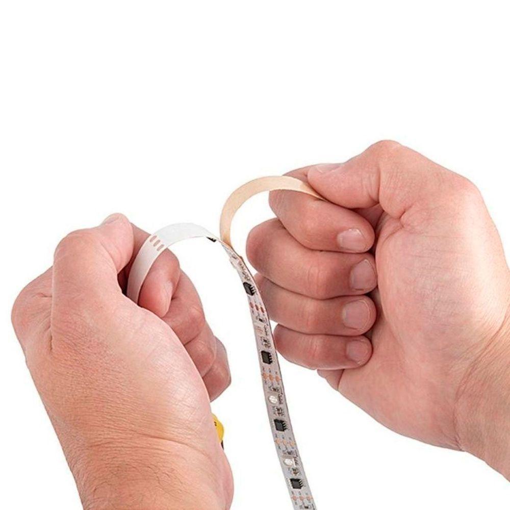 Fio Fita Led Luz Branca 120 Lâmpadas Led 2m à Pilha - 2