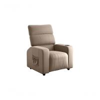 Poltrona Reclinável Sala Cadeira Mx 67 Pulse Veludo Capuccino Matrix Original - 1