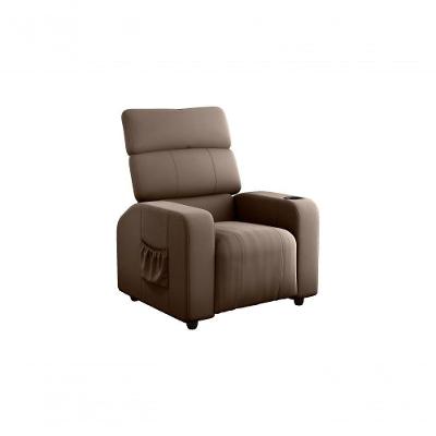 Poltrona Reclinável MX 67 Pulse Veludo Marrom Matrix