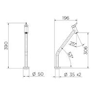Torneira Lavatório De Mesa Bica Alta Nova Lóggica Chrome - Docol - 3