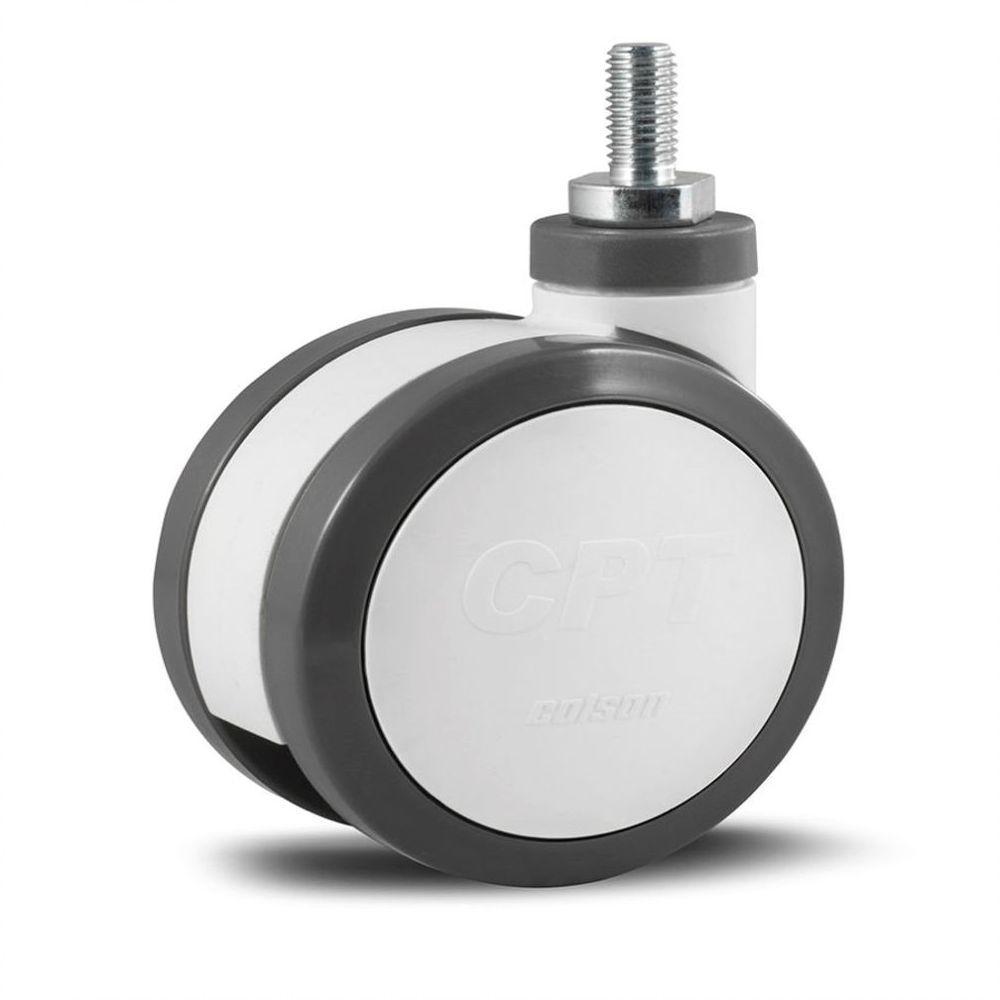 2 Rodizio Giratório Hospitalar 5 Pol Espiga Sem Freio Cpte.05.pu.e - 2