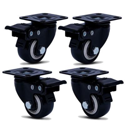 4 Rodizio 1.5/8" Pol. Com Freio Rol. Glpbf.1.5/8.bp.e