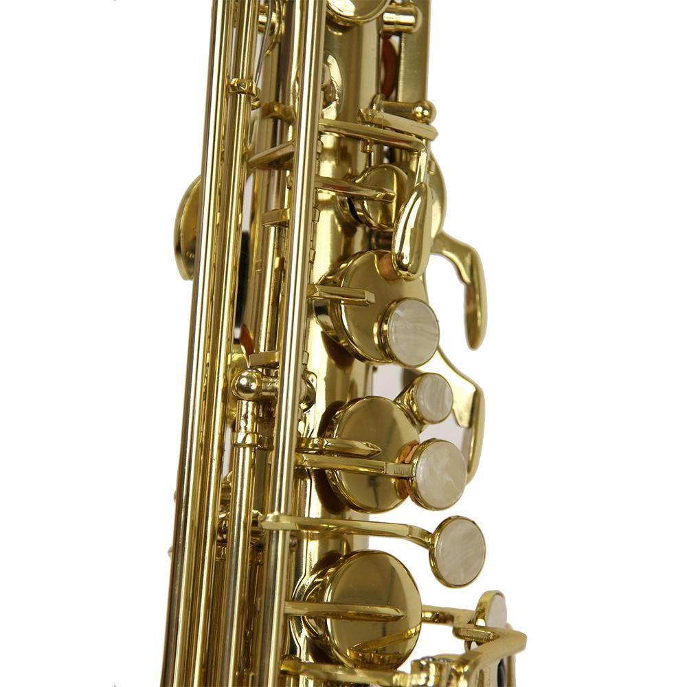 Saxofone Alto As 200 Laqueado Dourado Com Case New York [f097] - 3