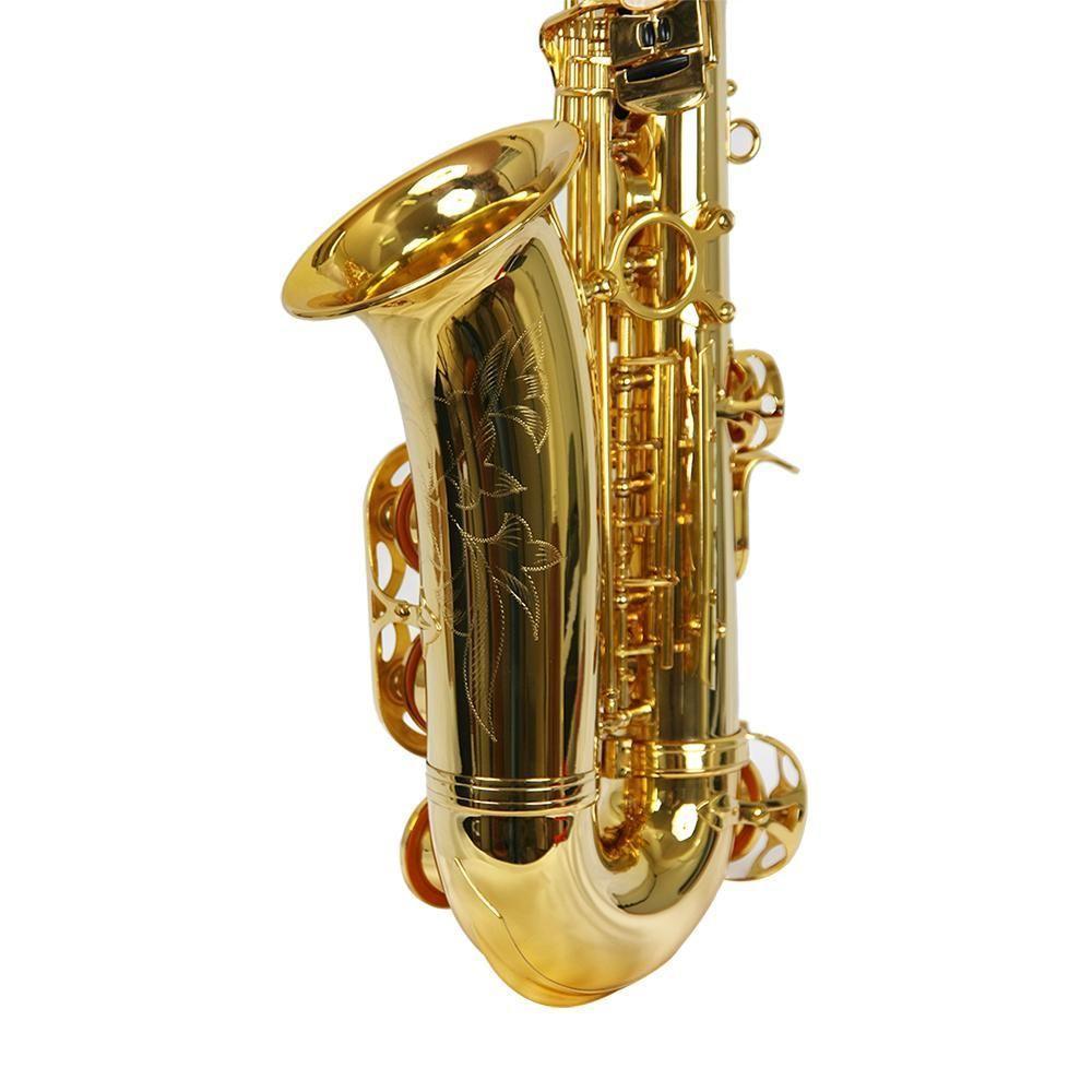 Saxofone Alto As 200 Laqueado Dourado Com Case New York [f097] - 5