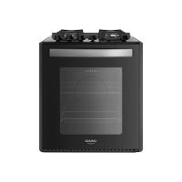 Fogão De Embutir 4 Bocas Preto Com Mesa De Vidro Dako Supreme Bivolt - 6