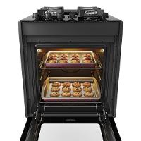 Fogão De Embutir 4 Bocas Preto Com Mesa De Vidro Dako Supreme Bivolt - 8