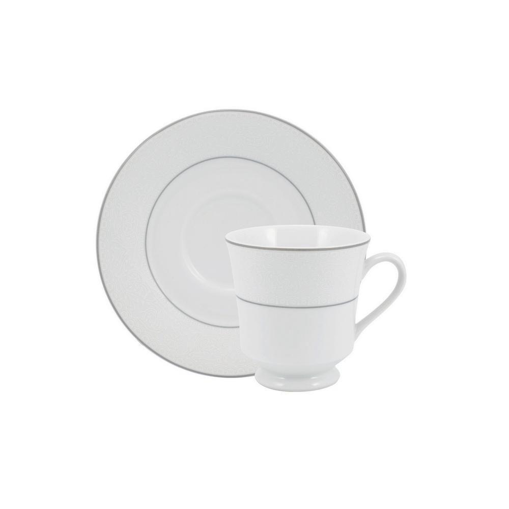 Jogo De Jantar 42 Peças Chá Café Martha Porcelana Schmidt - 4