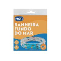 Banheira Inflável Infantil Fundo Do Mar 90 Litros Mor - 2