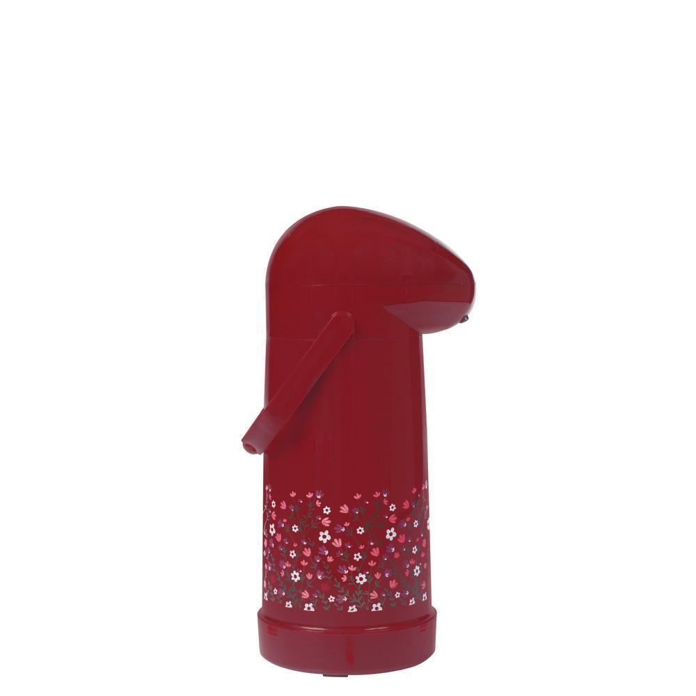 Garrafa Térmica De Pressão Nobile 1 Litro Cores Mor Rubi - 3