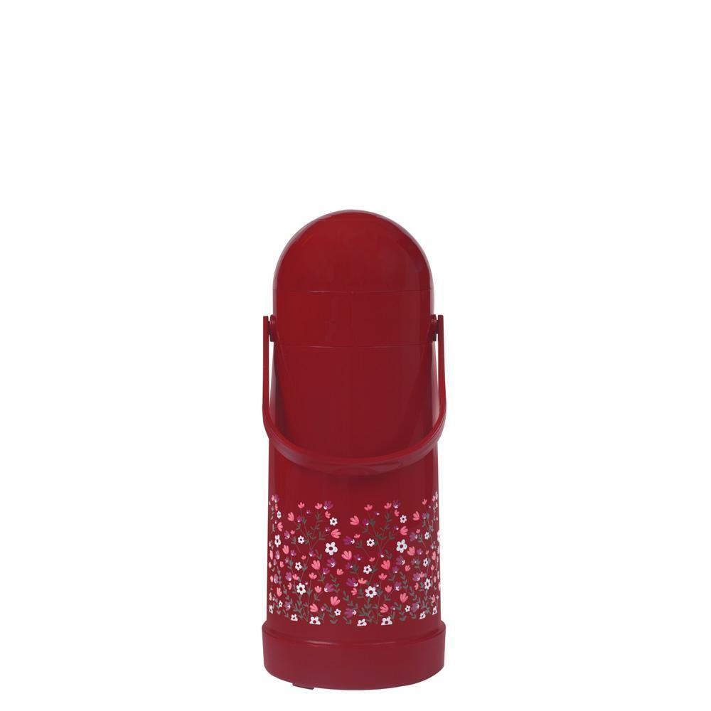 Garrafa Térmica De Pressão Nobile 1 Litro Cores Mor Rubi - 4