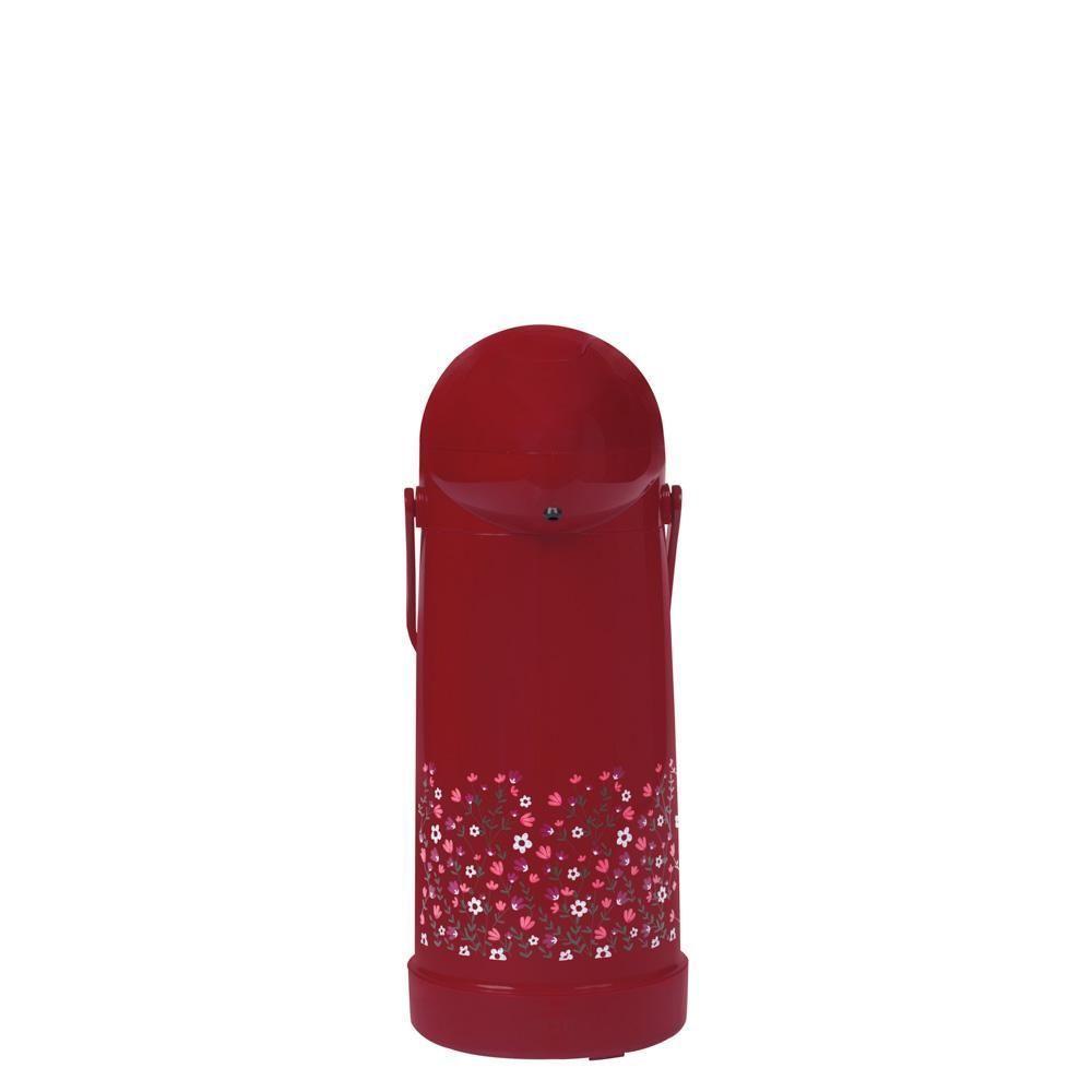 Garrafa Térmica De Pressão Nobile 1 Litro Cores Mor Rubi - 6