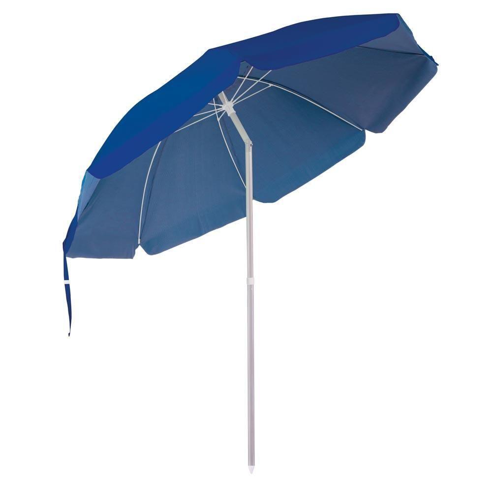 Guarda-sol Ombrelone Bagum Premium Fps 100 2,40m Mor Azul - 7