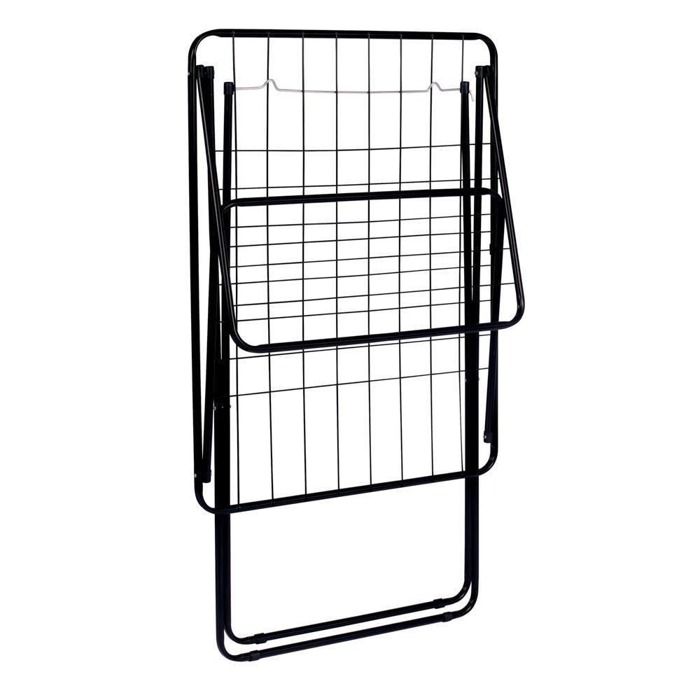 Varal De Chão Com Abas Maxi Gigante 25 Kg 16,2m Cores Mor Preto - 2