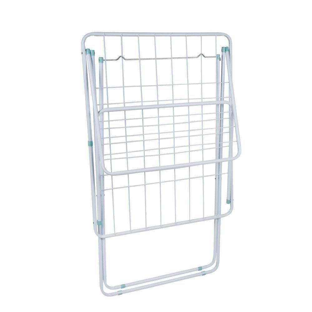 Varal De Chão Com Abas Maxi Gigante 25 Kg 16,2m Cores Mor Branco - 9