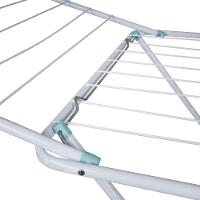 Varal De Chão Com Abas Maxi Gigante 25 Kg 16,2m Cores Mor Branco