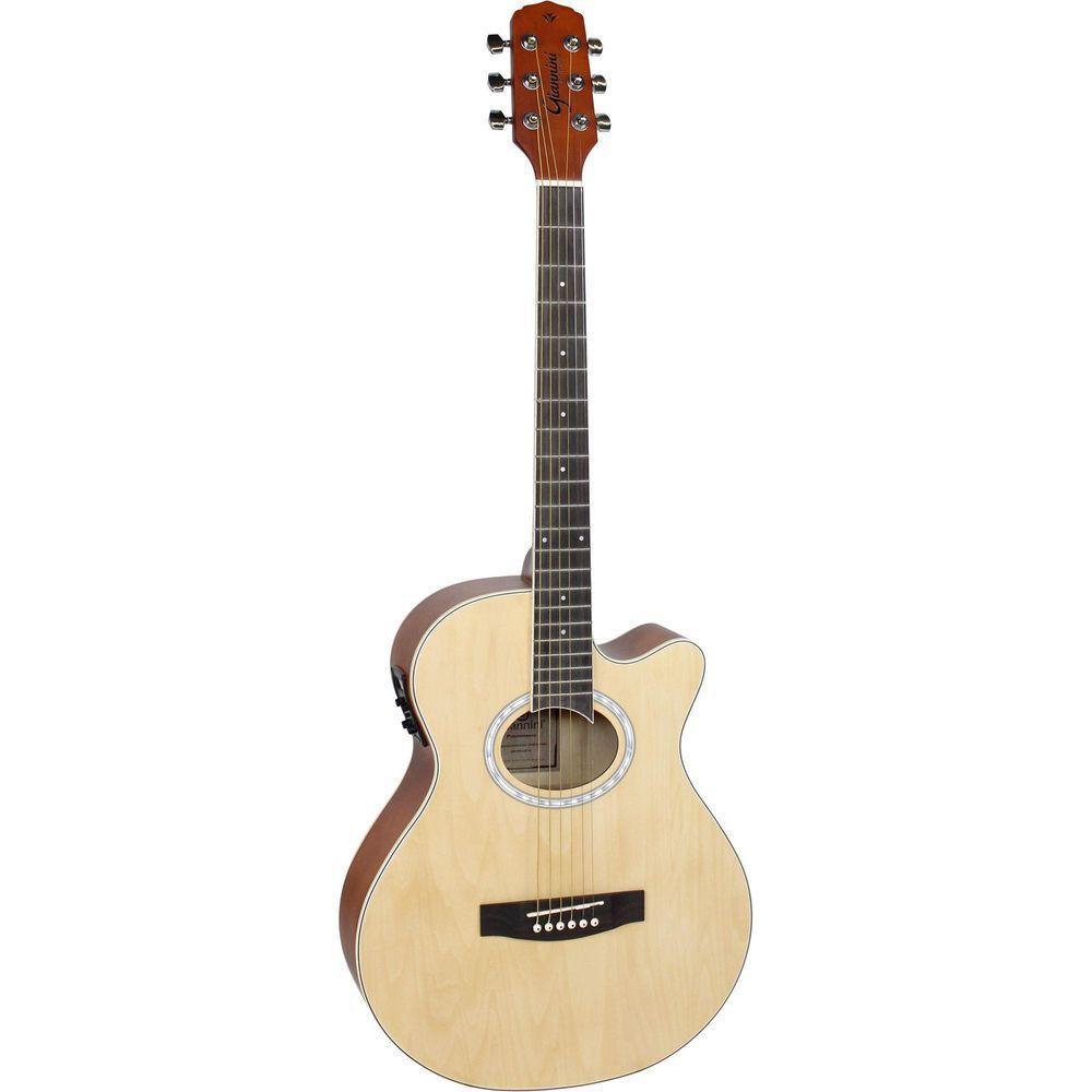 Violão Giannini Gsf1d Mini Jumbo Aço Mini Jumbo Natural Satin - 1