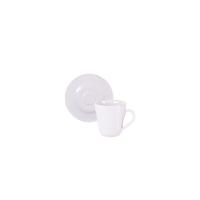 Conjunto Xícara Pires Café Tramontina Mesh Porcelana 70ml Tramontina - 1