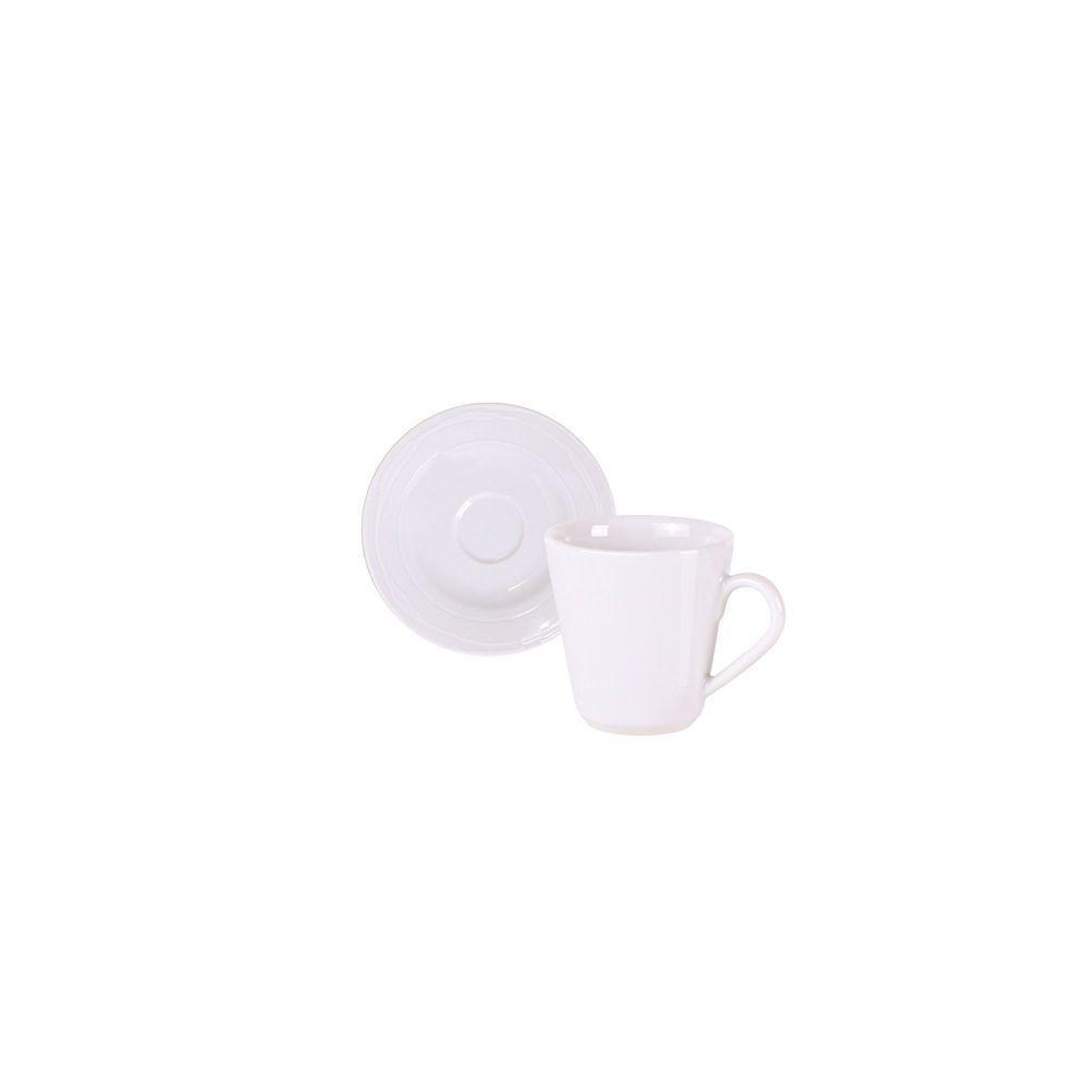 Conjunto Xícara Pires Café Tramontina Nexus Porcelana 70ml Tramontina - 1