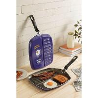 Frigideira Bistequeira 26cm Tramontina Azul Groovy Breakfast Alumínio Antiaderente Starflo - 8