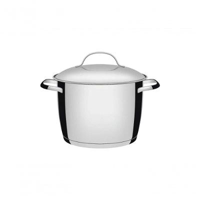 Caldeirão Allegra Tramontina Em Aço Inox E Fundo Triplo ø 24cm Tramontina
