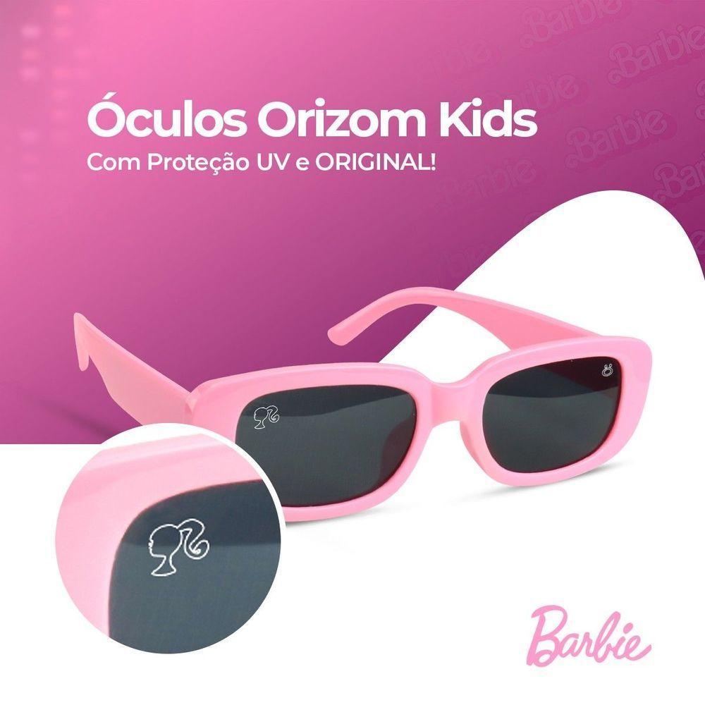 Relogio Infantil Digital + Rosa Barbie + Oculos Sol + Caixa Esportivo Original Alarme Criança Menina - 2