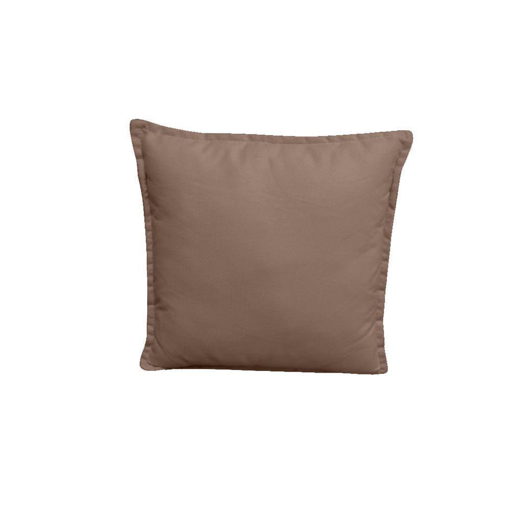 Kit C/ 01 Namoradeira Opala + 02 Puffs Redondo Danny + 02 Almofadas Suede Cappuccino - 4