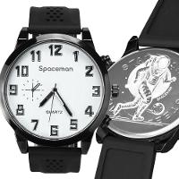 Qualidade Premium Aço Inox Preto Relogio Masculino Original Analogico Presente Social Branco Casual - 1