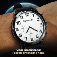 Qualidade Premium Aço Inox Preto Relogio Masculino Original Analogico Presente Social Branco Casual - 6