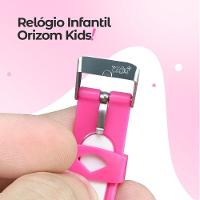 Relogio Digital Rosa Infantil Led + Case Premium + Oculos Qualiadde Premium Original Silicone Menina - 9