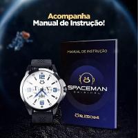 Relogio Aço Inox Social Qualidade Premium Presente Original Ajustavel Social Analogico Casual Branco - 6