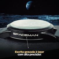 Relogio Masculino Aço Inox Preto + Caixa + Pai Nosso Pulseira Ajustavel Social Presente Silicone - 3
