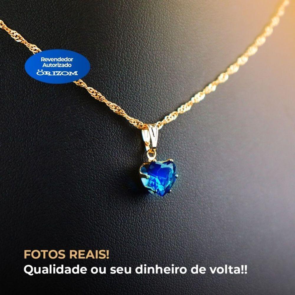 Colar Feminino Zirconia Aço Inox Choker Presente Qualidade Premium Moda Delicado - 4