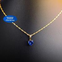 Colar Feminino Zirconia Aço Inox Choker Presente Qualidade Premium Moda Delicado - 2