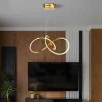 Lustre Pendente Taschibra Design Tóquio 30w Led 45cm Luz Quente 3000k Bivolt Ouro - 2