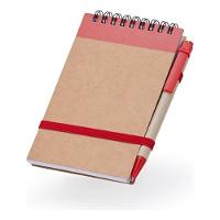 Bloco De Notas Ecológico Com Porta Caneta Bolso Anotações - 1