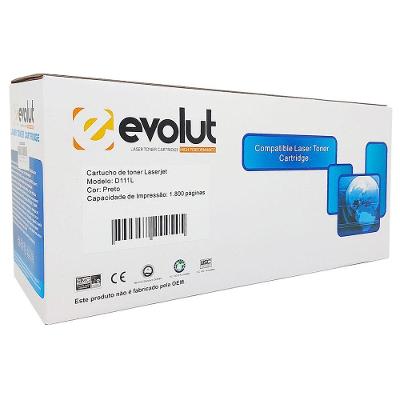 Toner Compatível Evolut Samsung Mlt-d111l, Preto, 1800 Páginas